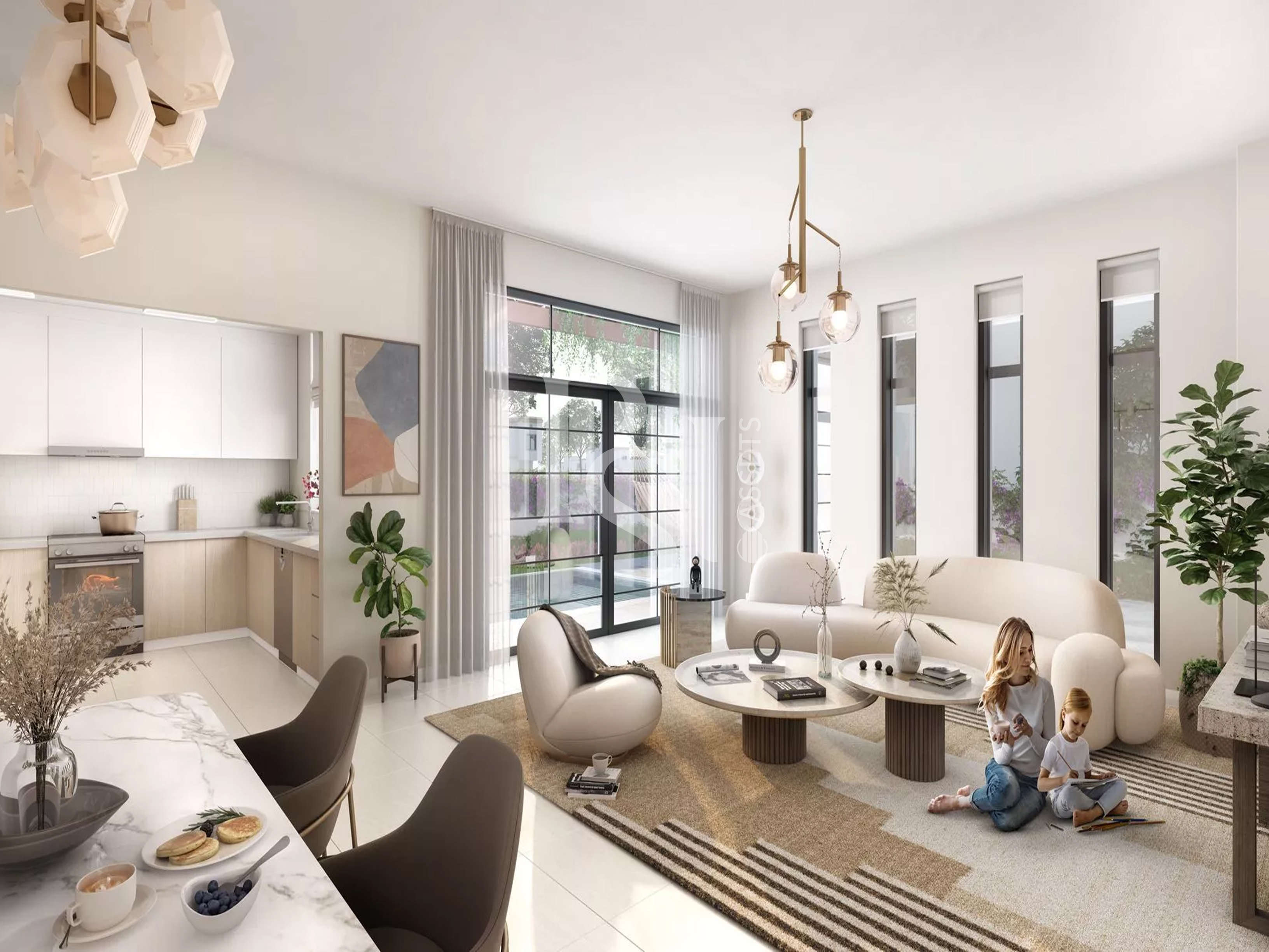 2 Bedroom Townhouse for Sale in Yas Island - property for sale