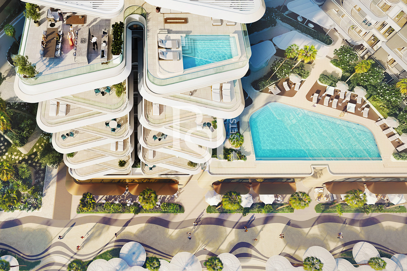 2 Bedroom Apartment for Sale in Al Fahid Island - property for sale